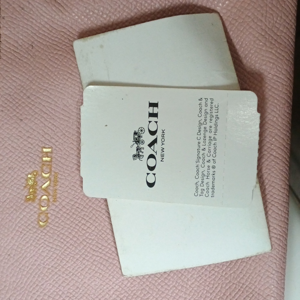 Coach pocket bag